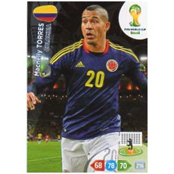 Macnelly Torres Colombia u24 Adrenalyn XL Brasil 2014 Update Edition