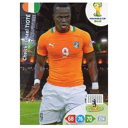 Cheick-Ismaël Tioté Côte d'Ivoire u27 Adrenalyn XL Brasil 2014 Update Edition