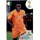 Wilfried Bony Côte d'Ivoire u28 Adrenalyn XL Brasil 2014 Update Edition