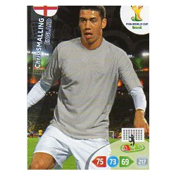 Chris Smalling England u35 Adrenalyn XL Brasil 2014 Update Edition