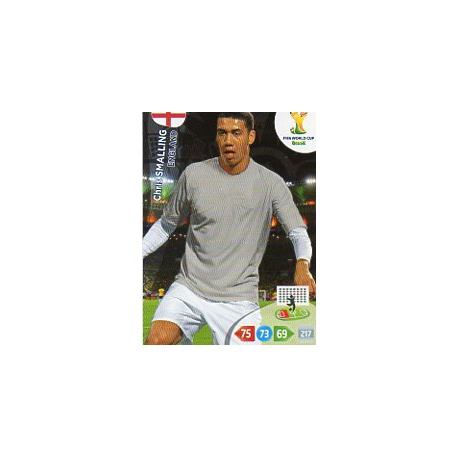 Chris Smalling England u35 Adrenalyn XL Brasil 2014 Update Edition