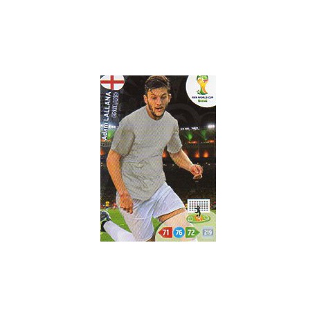 Adam Lallana England u36. Adrenalyn XL Brasil 2014 Update Edition