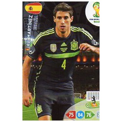 Javi Martínez España u40 Adrenalyn XL Brasil 2014 Update Edition