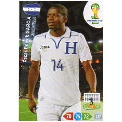 Óscar Boniek García Honduras u50 Adrenalyn XL Brasil 2014 Update Edition