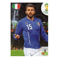 Andrea Barzagli Italia u55 Adrenalyn XL Brasil 2014 Update Edition