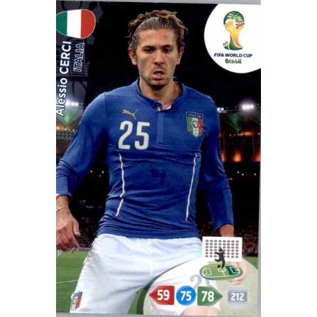 Alessio Cerci Italia u58 Adrenalyn XL Brasil 2014 Update Edition