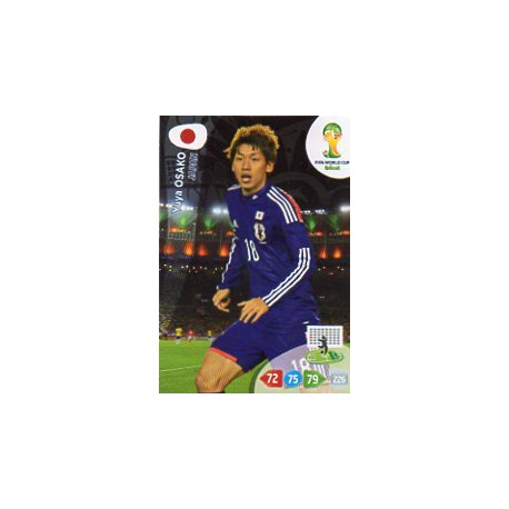 Yuya Osako Japan u62 Adrenalyn XL Brasil 2014 Update Edition