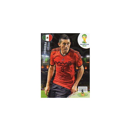 Héctor Herrera México u63 Adrenalyn XL Brasil 2014 Update Edition