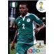 Godfrey Oboabona Nigeria u64 Adrenalyn XL Brasil 2014 Update Edition