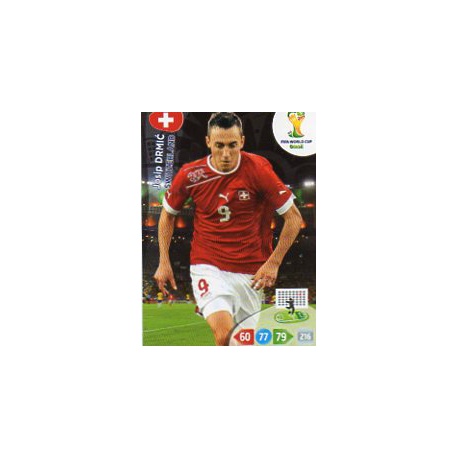 Josip Drmić Switzerland u71 Adrenalyn XL Brasil 2014 Update Edition