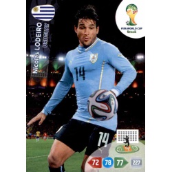 Nicolas Lodeiro Uruguay u72 Adrenalyn XL Brasil 2014 Update Edition