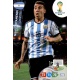 Nicolás Otamendi Argentina u80 Adrenalyn XL Brasil 2014 Update Edition