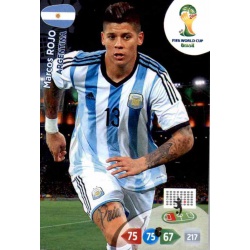 Marcos Rojo Argentina u81 Adrenalyn XL Brasil 2014 Update Edition