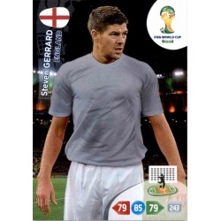 Steven Gerrard England u106 Adrenalyn XL Brasil 2014 Update Edition