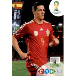 Fernando Torres España u113 Adrenalyn XL Brasil 2014 Update Edition