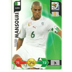 Yazid Mansouri Algerie 3 Adrenalyn XL South Africa 2010