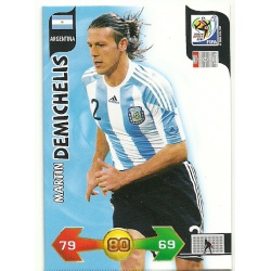 Martin Demichelis Argentina 9 Adrenalyn XL South Africa 2010