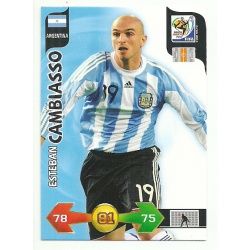 Esteban Cambiasso Argentina 13 Adrenalyn XL South Africa 2010