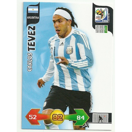 Carlos Tevez Argentina 17 Adrenalyn XL South Africa 2010