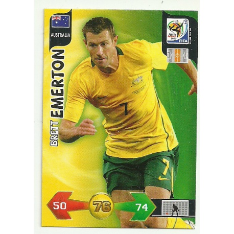 Brett Emerton Australia 29 Adrenalyn XL South Africa 2010