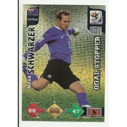 Mark Schwarzer Goal Stopper Australia 31 Adrenalyn XL South Africa 2010