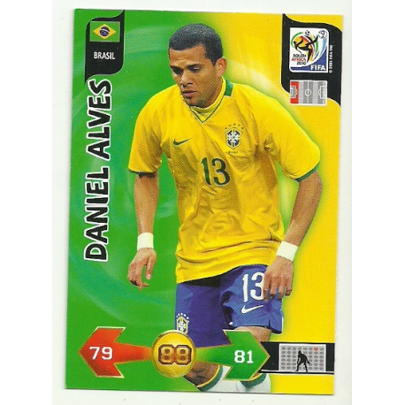 Daniel Alves Brazil 36 Adrenalyn XL South Africa 2010
