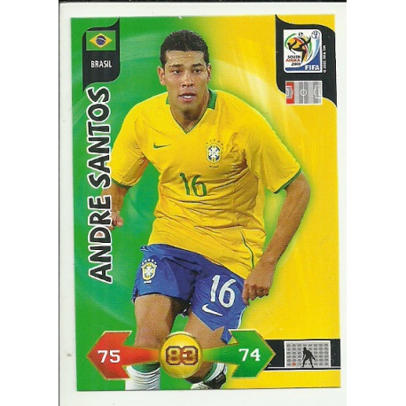 Andre Santos Brazil 37 Adrenalyn XL South Africa 2010