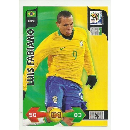Luis Fabiano Brazil 46 Adrenalyn XL South Africa 2010