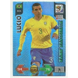 Lucio Fan's Favourite Brazil 50 Adrenalyn XL South Africa 2010