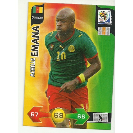 Achille Emana Cameroun 57 Adrenalyn XL South Africa 2010