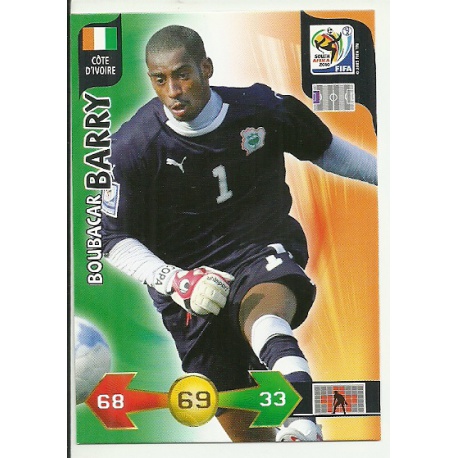 Boubacar Barry Cote d'ivoire 64 Adrenalyn XL South Africa 2010