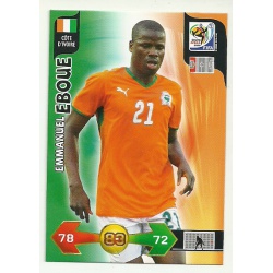 Emmanuel Eboue Cote d'ivoire 66 Adrenalyn XL South Africa 2010