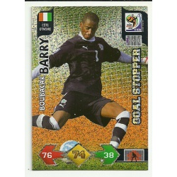 Boubacar Barry Goal Stopper Cote d'ivoire 74 Adrenalyn XL South Africa 2010