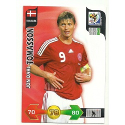 Jon Dahl Tomasson Danmark 81 Adrenalyn XL South Africa 2010