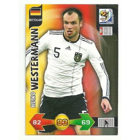 Heiko Westermann Deutschland 89 Adrenalyn XL South Africa 2010