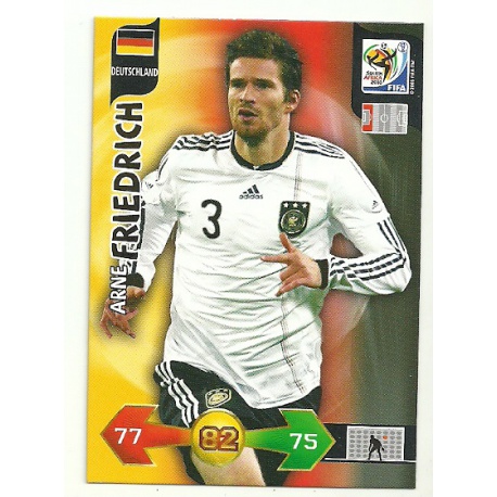 Arne Friedrich Deutschland 90 Adrenalyn XL South Africa 2010
