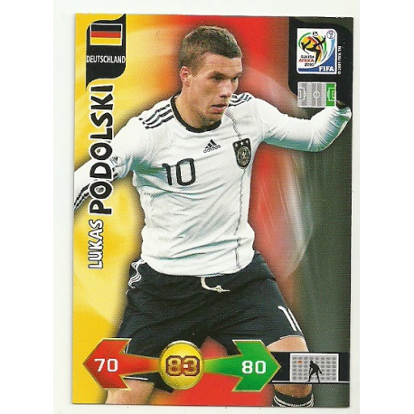 Lukas Podolski Deutschland 99 Adrenalyn XL South Africa 2010