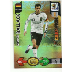 Michael Ballack Champion Deutschland 101 Adrenalyn XL South Africa 2010