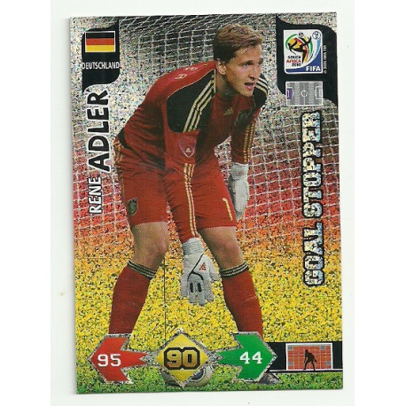 Rene Adler Goal Stopper Deutschland 104 Adrenalyn XL South Africa 2010