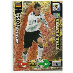 Miroslav Klose Star Player Deutschland 105 Adrenalyn XL South Africa 2010