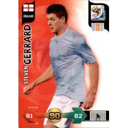 Steven Gerrard England 111 Adrenalyn XL South Africa 2010