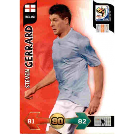 Steven Gerrard England 111 Adrenalyn XL South Africa 2010