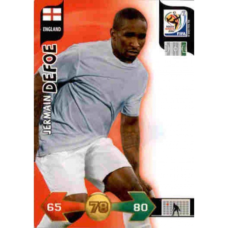 Jermain Defoe England 118 Adrenalyn XL South Africa 2010