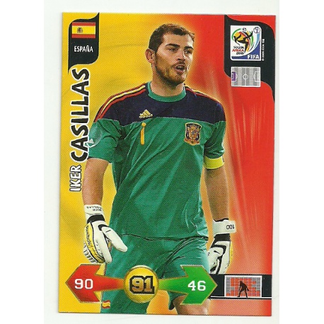 Iker Casillas España 125 Adrenalyn XL South Africa 2010