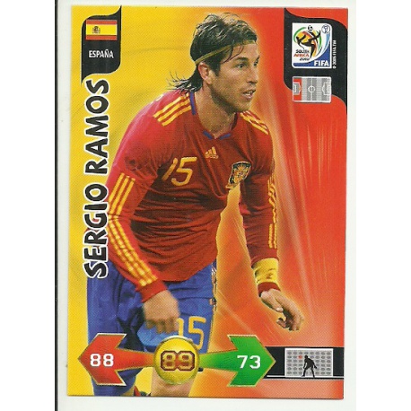 Sergio Ramos España 127 Adrenalyn XL South Africa 2010