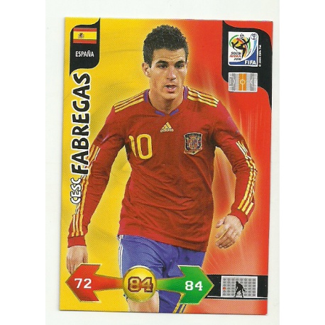Cesc Fabregas España 132 Adrenalyn XL South Africa 2010