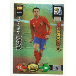 Xavi Hernandez Champion Espana 139 Adrenalyn XL South Africa 2010