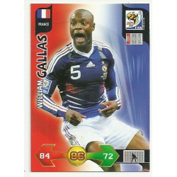 William Gallas France 146 Adrenalyn XL South Africa 2010