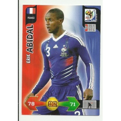 Eric Abidal France 148 Adrenalyn XL South Africa 2010