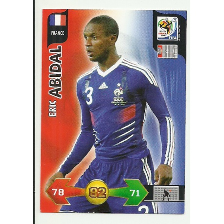 Eric Abidal France 148 Adrenalyn XL South Africa 2010